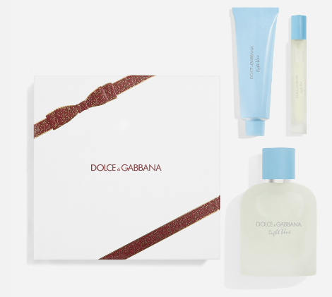 Estuche Dolce & Gabbana Light Blue Hombre (3 piezas)