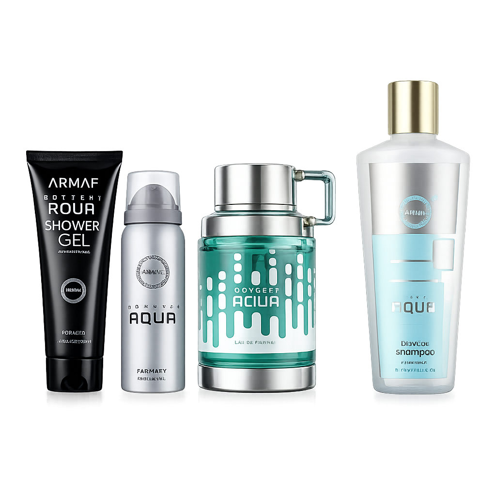 Estuche Armaf Odyssey Aqua Hombre (4 piezas)
