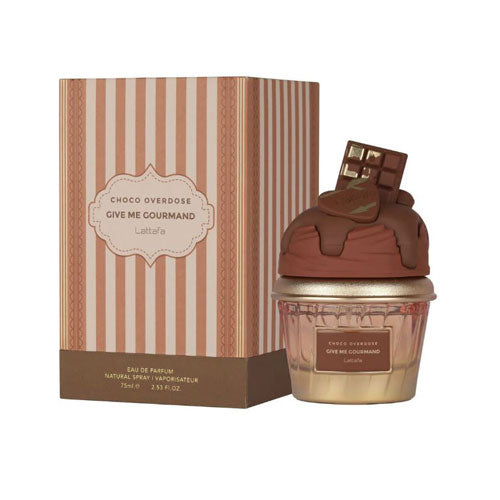 Lattafa Give Me Gourmand Choco Overdose Mujer 75ml EDP