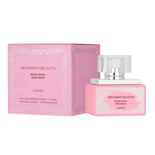 Lattafa Decadents Delights Rose Petal Macaron Mujer 50ml EDP