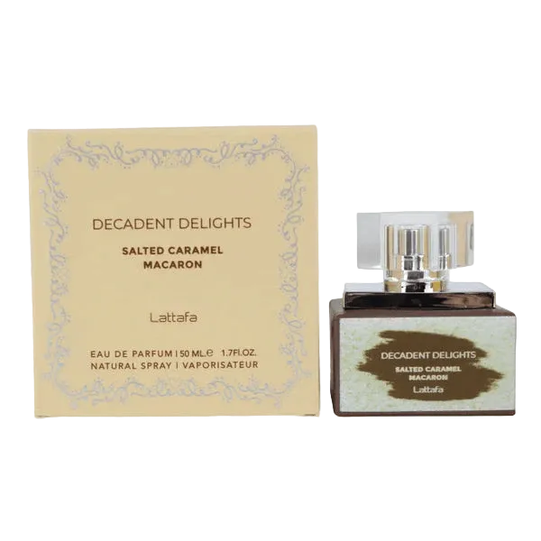 Lattafa Decadents Delights Salted Caramel Macaron Mujer 50ml EDP
